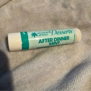 Vacation Desserts Lip Balm After Dinner Mint NEW